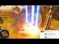 Space Marines vs Eldar Warhammer 40k Dawn Of War 2 