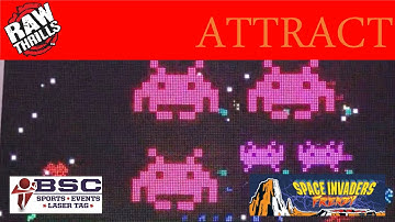 Space Invaders Frenzy - Attract Mode