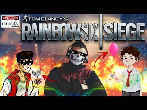 PAREI DE SER TOXICO / RAINBOW SIX SIEGE feat RODRIGO LS e FENYX (fogo queimado)