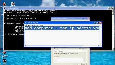 how to shutdown other computers on your network.wmv