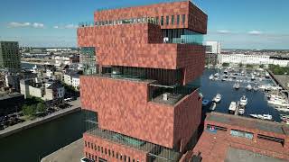 Download Lagu Antwerpen MAS - 4K Drone Footage MP3