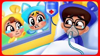 😭 No! Daddy Got Sick!😭Kids Songs & Nursery Rhymes😭 Baby Got Sick