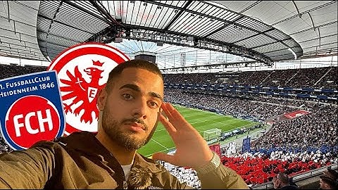 Eintracht Frankfurt auf Champions Leauge Kurs 🤯Eintracht Frankfurt vs. Heidenheim Stadionvlog 🏟️