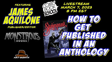 How To Get Published in an Anthology w/Editor James Aquilone