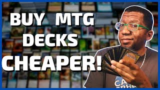 How To Save Money on MTG Decks | Cardsphere.com Review MTG Finance Cheap Budget Decks
