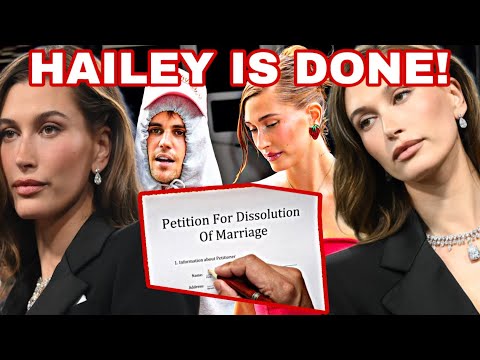 Justin Bieber Hailey Bieber ARE DONE WITH EACH OTHER DIVORCE HAPPENING
