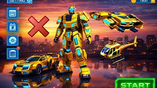 Robot Transform Car Battle 3D 🚨 Epic Robot War &amp; GTA Mode Gameplay | Android Game