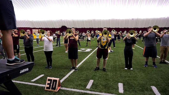 2014-15 ASU Band  - Super Bowl Pregame Practice (Jan 31)