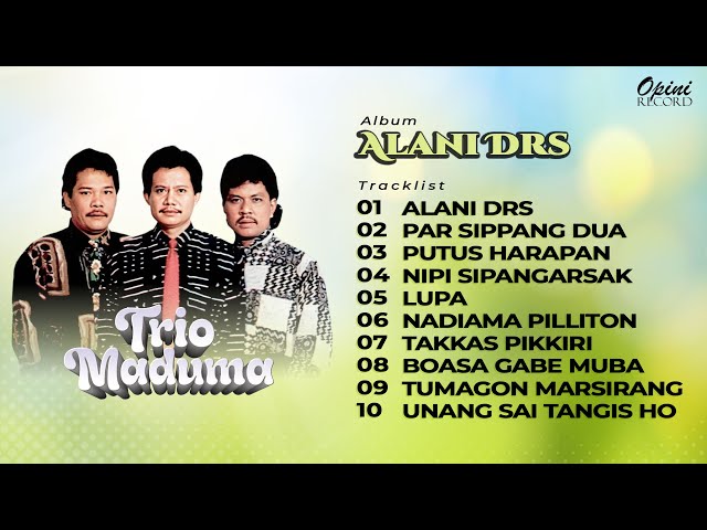 Album Batak Alani Drs - Trio Maduma class=