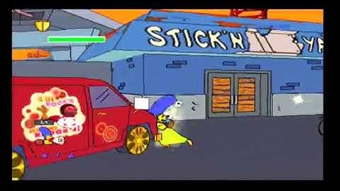 The Simpsons Game PS2: All Collectables & Clichés PART 3/4