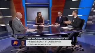 ESPN NBA Draft Special \/ Phoenix Suns Drafting Deandre Ayton