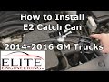 [HOW TO] Install Elite Engineering: 2nd Gen E2 Catch Can on a GM Truck