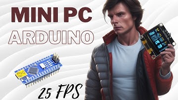 Mini PC con Arduino Nano y una pantalla OLED 128x64