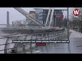 Bicycles, trolleys, tyres, and TVs: High tide leaves mess on the River Usk