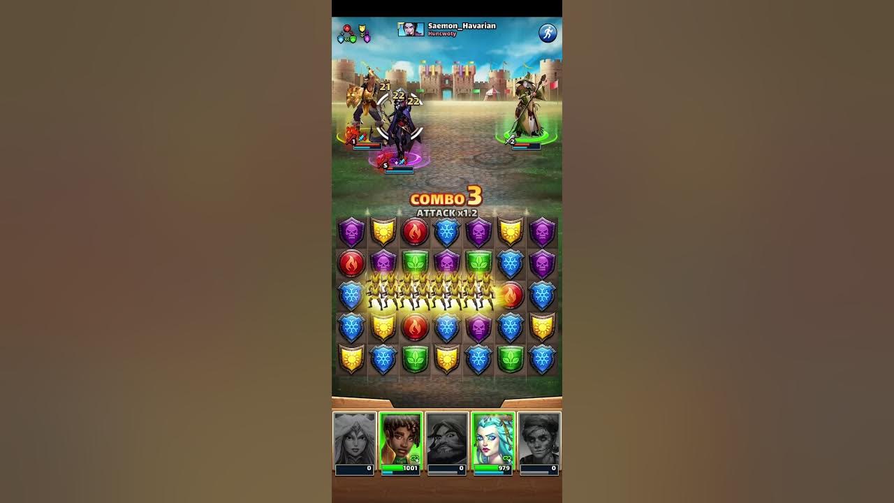 Empires and Puzzles. My best team against Aegir tanks! YouTube