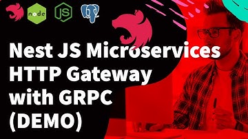 Nest JS Microservices using Gateway and GRPC services Part-2 (Demo) #nestjs #microservices #14