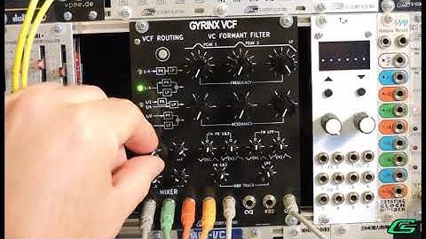 GSE GYRINX VCF Filter Overview [Demo #2] (Synton Syrinx)