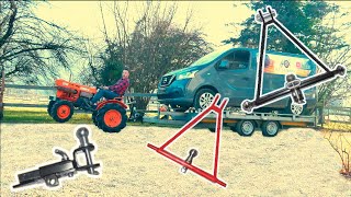 QUELS systèmes D'ATTELAGE POUR MICRO TRACTEUR 🚜 ?