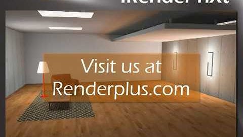 SketchUp Rendering   Interior Lighting Basics Using IRender nXt