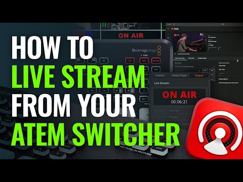 How To Live Stream From Your ATEM Switcher
