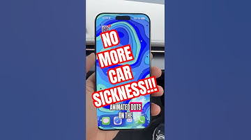 iPhone Solves Car Sickness!!! #apple #motionsickness #carsickness
