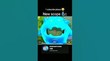 New Scope In Bgmi #shorts #bgmi #pubg #pubgmobile #bgmitipsandtricks
