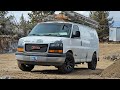 2006 gmc savana, chevy express 3500 duramax no air from front vents