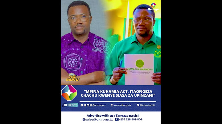 MPINA KUHAMIA ACT ITALETA CHACHU KWENYE SIASA ZA UPINZANI, WACHAMBUZI WASEMA