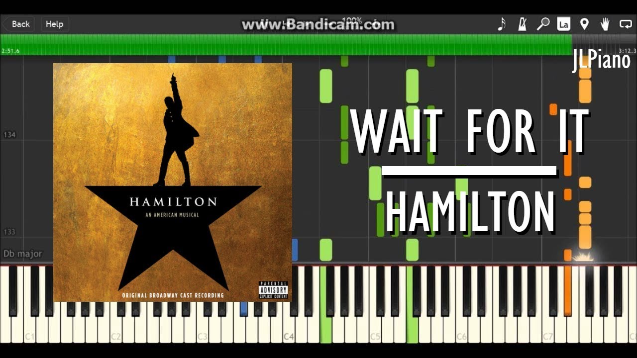 Wait For It (From Hamilton) Leslie