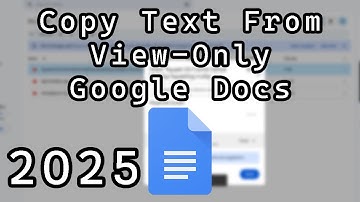 Tekst kopiëren uit beveiligde Google Docs (2025)