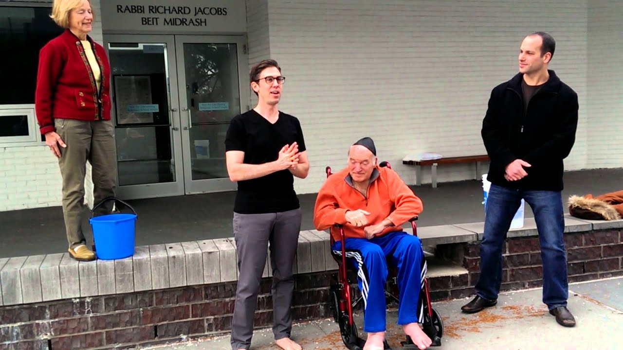 Rabbi Blake and Henry Simon ALS Challenge - YouTube