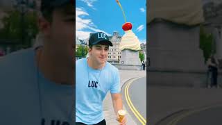 Turning Statues Into Food!! (Delicious Ice Cream ) #Shorts