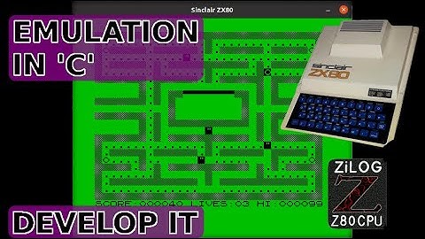 Emulating a Sinclair ZX80 & Z80 CPU Using Only ANSI C