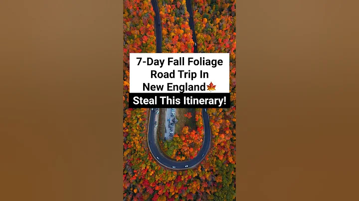 Fall foliage road trip in New England #fallfoliage #newengland #autumn #roadtrip #usatravel #vermont