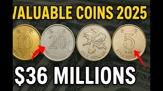 Valuable Hong Kong Coins 2025 – Hidden Treasures Worth Millions Found in Circulation!