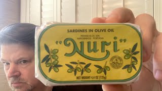 Nuri Sardines in EVOO   Taste Test & Food Review