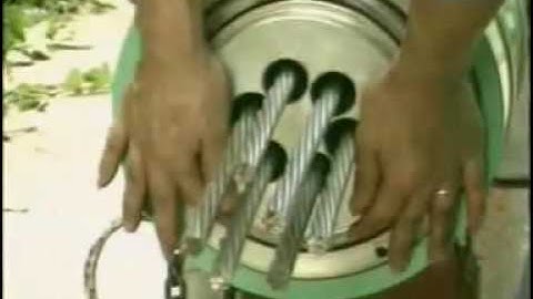 QUÁ TRÌNH LẮP RÁP NEO CÁP VÀ CĂNG KÉO CÁP DỰ ỨNG LỰC DẦM   YouTube