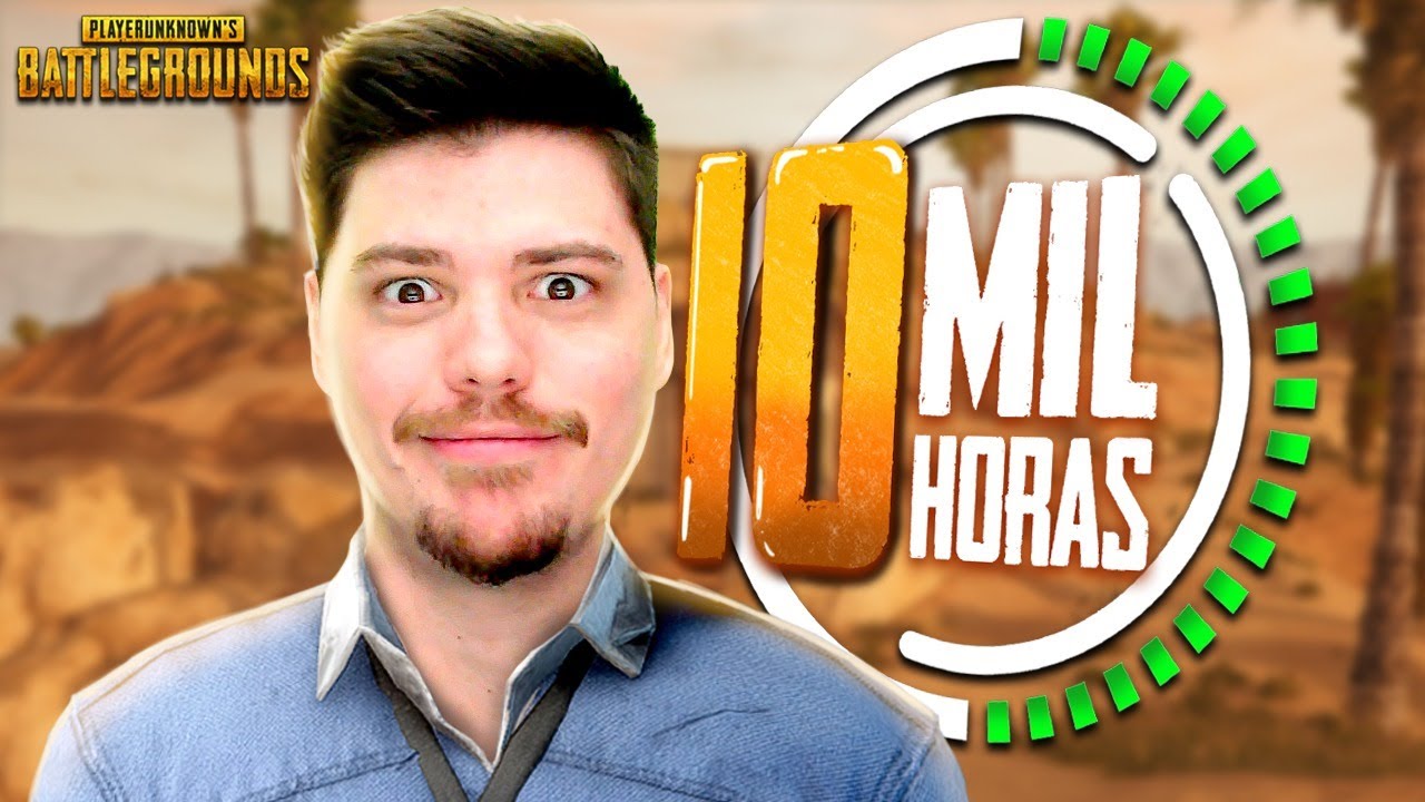 CHEGUEI EM 10 MIL HORAS NO PUBG 😱