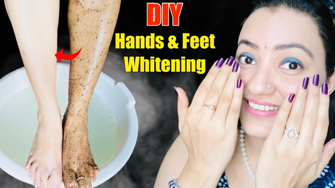 DIY Pedicure Manicure At Home  : Get *Bright Soft Glowing Hands & Feet* in 1 Application❤️