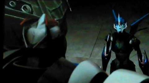 Smokescreen and Arcee. For Smokescreen Arcee requested by Smokescreen TFP