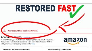 Amazon Account Deactivated | ✅ How To Get Your Account RESTORED In 24 Hours & Free Appeal Letter