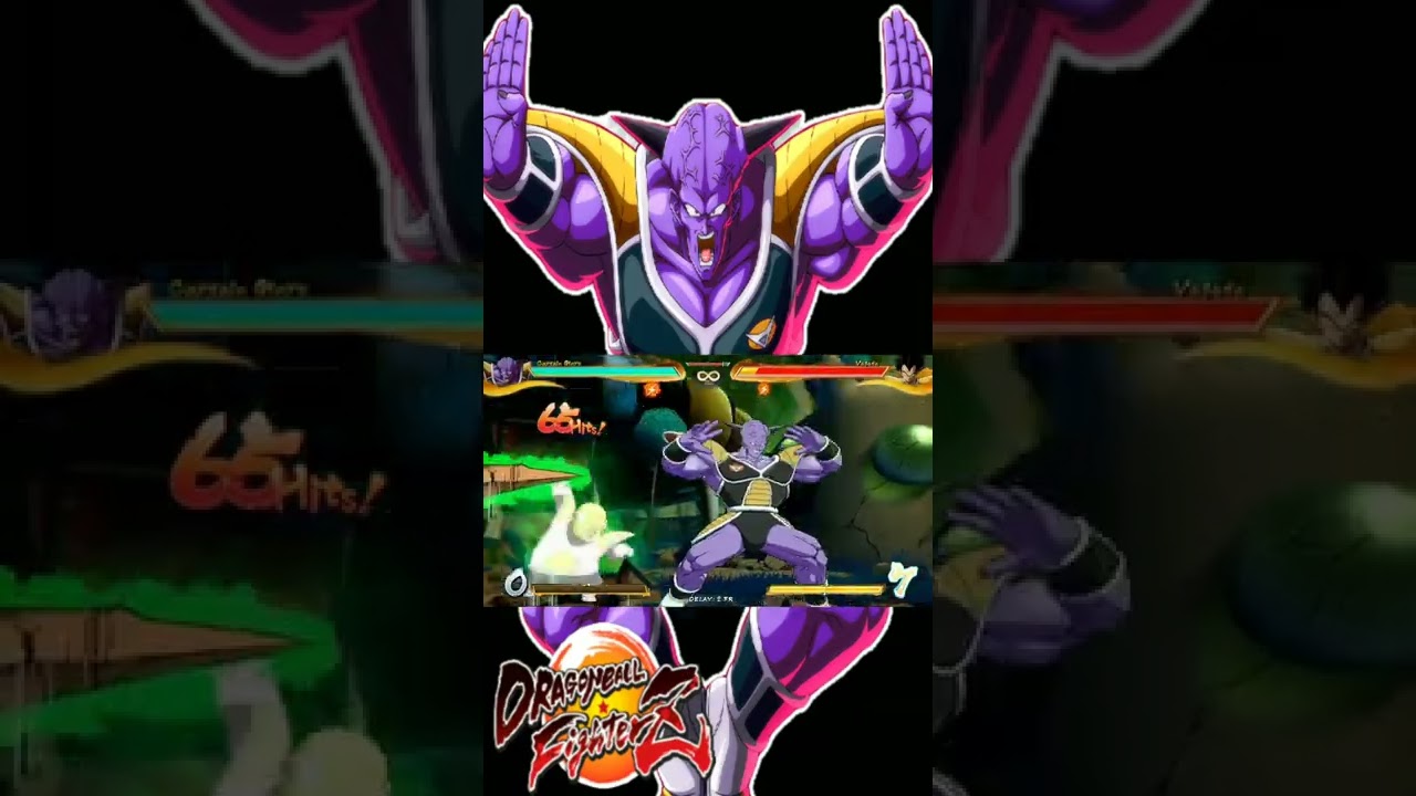 ginyu side switch ToD combo DBFZ 