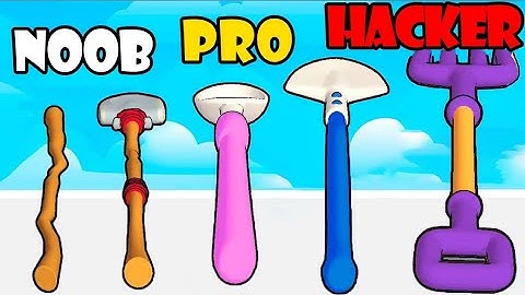 NOOB vs PRO vs HACKER in Shovel Run 3D PART 1