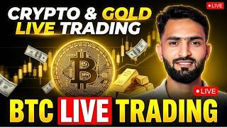 Btc Live Trading & Gold Live Trading | crypto live trading & xauusd Live Trading #Gold #BTC #CRYPTO