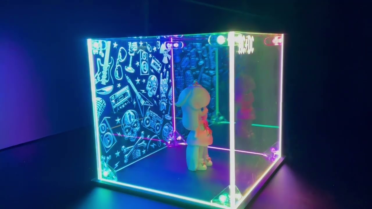Acrylic LED Display Case For Lego Star Wars Sets, Collectible Figures
