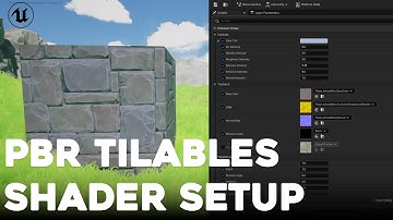 Modular PBR Shader Setup for TILABLES in Unreal Engine 5  (Bonus Video)