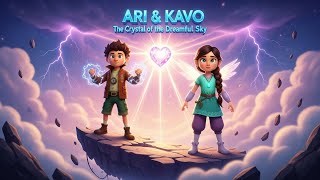 Ari & Kavo The crystal of the Dreamful sky magical cartoon video:DreamStar magic 2M 