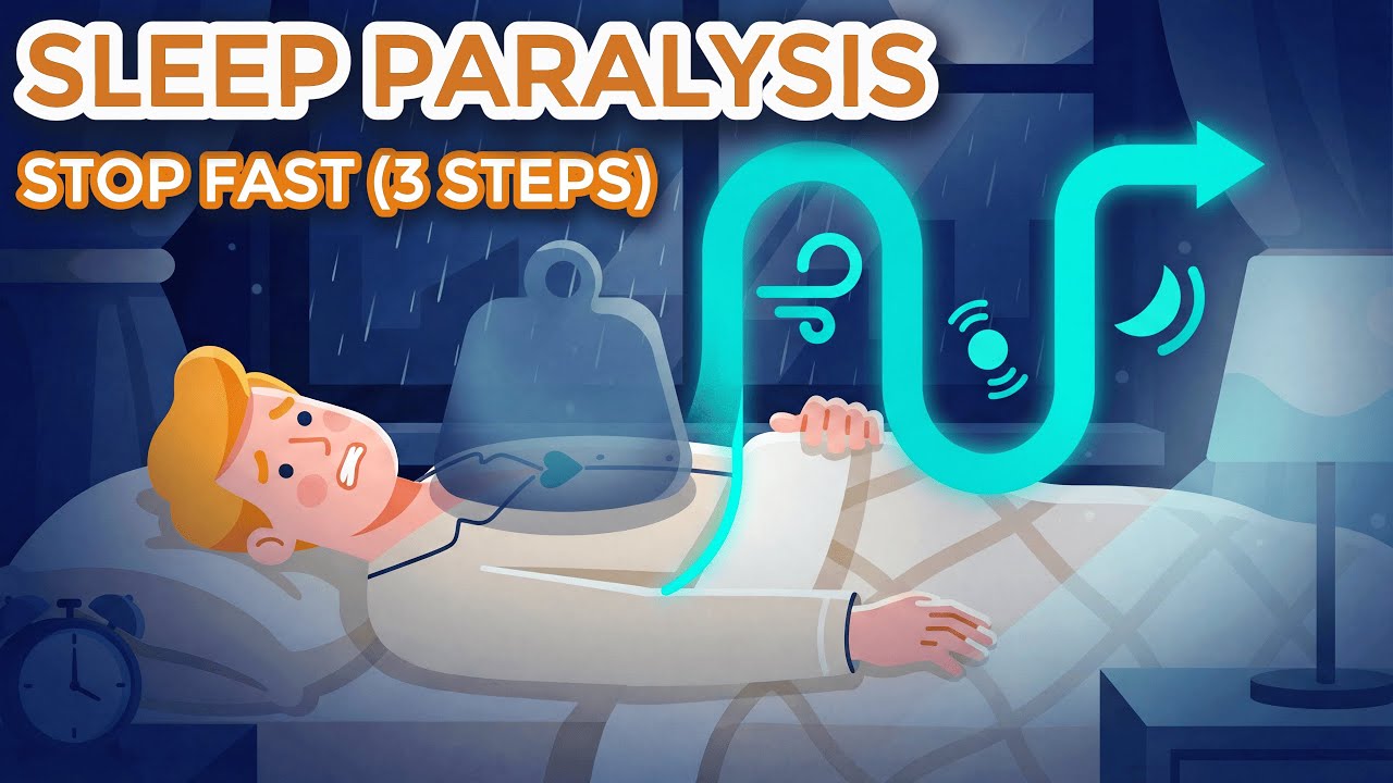 How to Stop Sleep Paralysis INSTANTLY (The 3-Step Method)