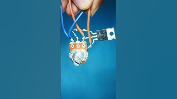 Mosfet Powerful Voltage Regulator IRFZ44 Mosfet #shorts #shortfeed #diy