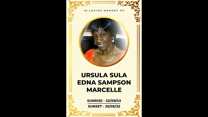 The Home Going Service of Ursula Sula Edna Sampson...